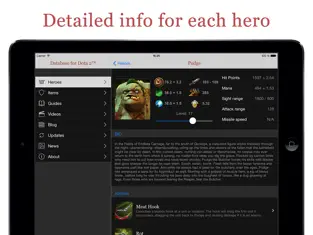 Captura 3 Database for Dota 2™ iphone