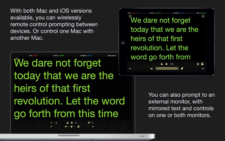#5. Teleprompt+ (macOS) 由: Bombing Brain Interactive