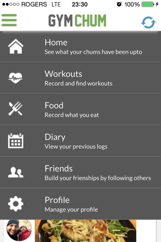 GymChum - Social Fitness Network screenshot 2