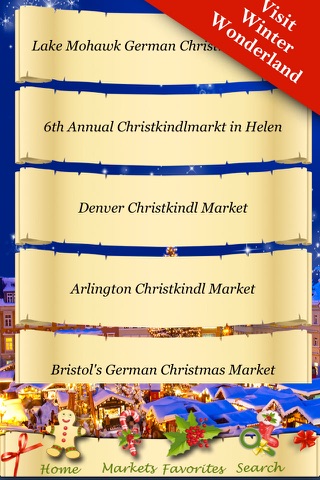 Christmas Markets 2014 Worldwide - Dates all over the World screenshot 2