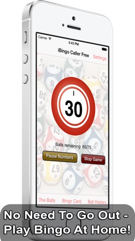 iBingo Caller Free - Play Bingo at Home with Friends!のおすすめ画像1