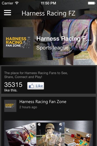 Harness Racing FanZone screenshot 2