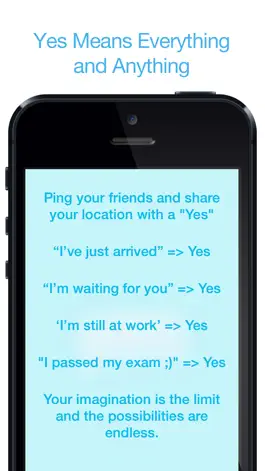 Game screenshot YesMe Messenger - Ping Your Friends in One Tap hack