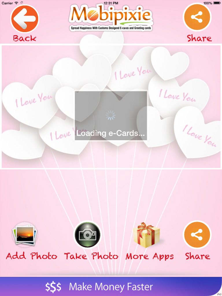 Free I Love You eCards screenshot 7
