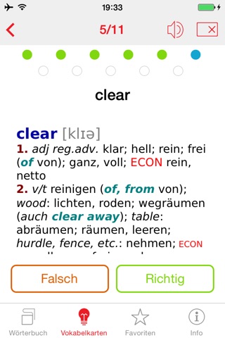 German - English Berlitz Basic Talking Dictionary screenshot 3
