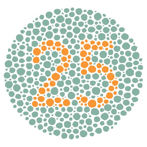 Color Blind Test by play game quiz for free iPhone App