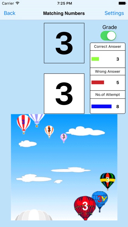 123 Matching Numbers