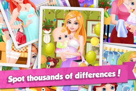 Spot the Difference? Mommy's Lovely Dress Room screenshot 4
