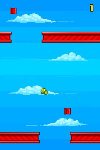 Pixels Jumpy Frog - Tap to Jump and Fly screenshot 2