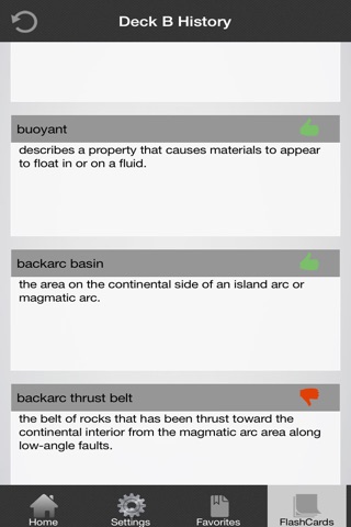 Earth Science Flashcards screenshot 4