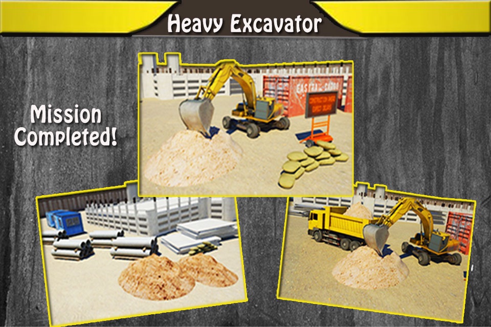 Excavator Simulator 3D - Drive Heavy Construction Crane A real parking simulation game screenshot 3