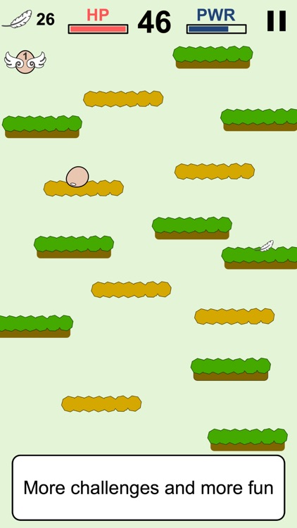 Mr Egg jumps up and down in an endless way to his home screenshot-3