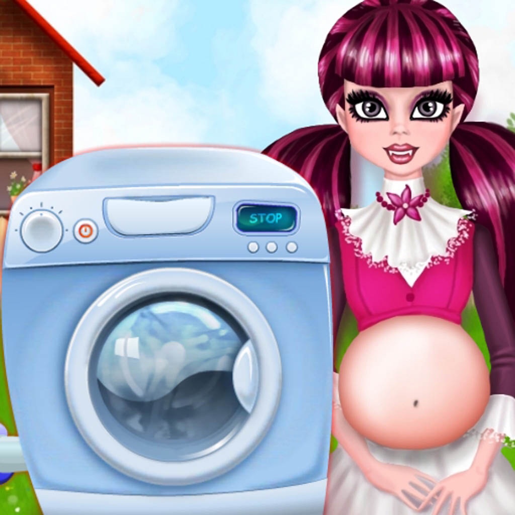 Pregnant Monster Wash Clothes icon