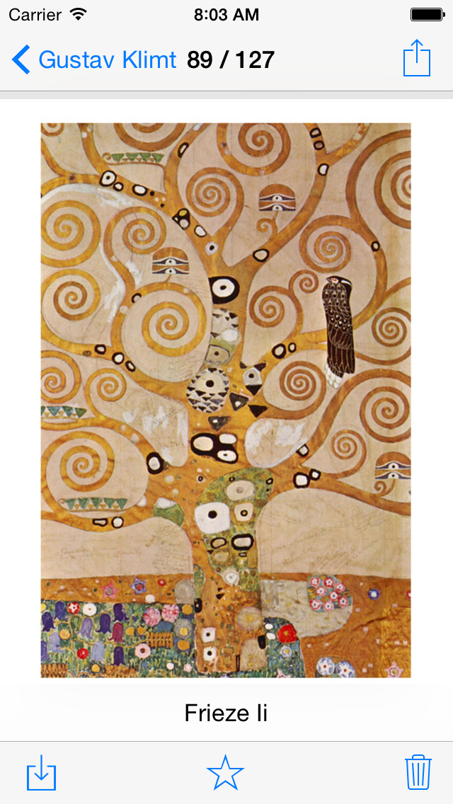 Screenshot #2 pour Klimt 127 œuvres ( HD 100M+ )