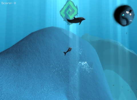 Screenshot #6 pour Real Dolphin coral reef simulator