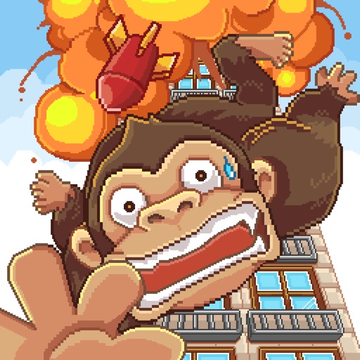 Super Kong Climb - Endless Pixel Arcade Climbing Game iOS App
