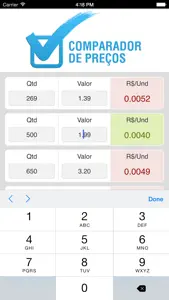 Comparador de Preços - Grátis! screenshot #1 for iPhone