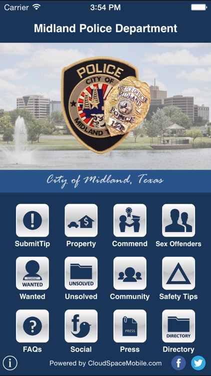 Midland Police Department App