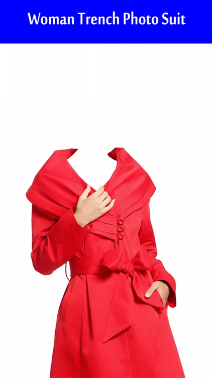 Women Trench Photo Suit