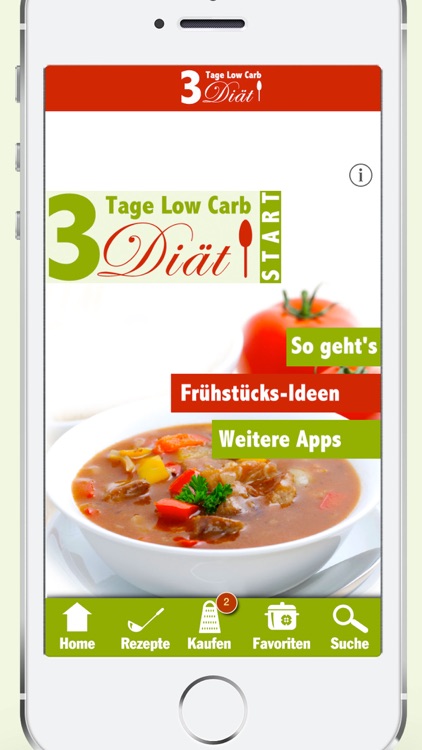 3 Tage Low Carb Diät - Abnehmen übers Wochenende, schlank ohne Kohlenhydrate screenshot-3