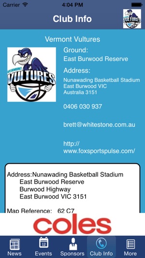 Vermont Vultures Basketball Club(圖1)-速報App