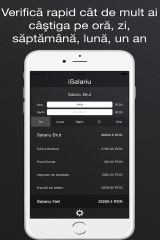 iSalariu - Calculator Salariu Net 2015 screenshot 3
