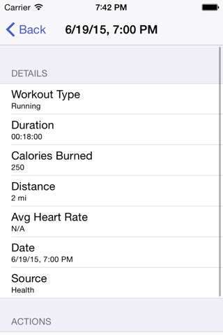 WorkoutMerge screenshot 2