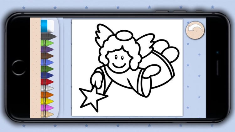 Color christmas - coloring drawings for kids screenshot-4