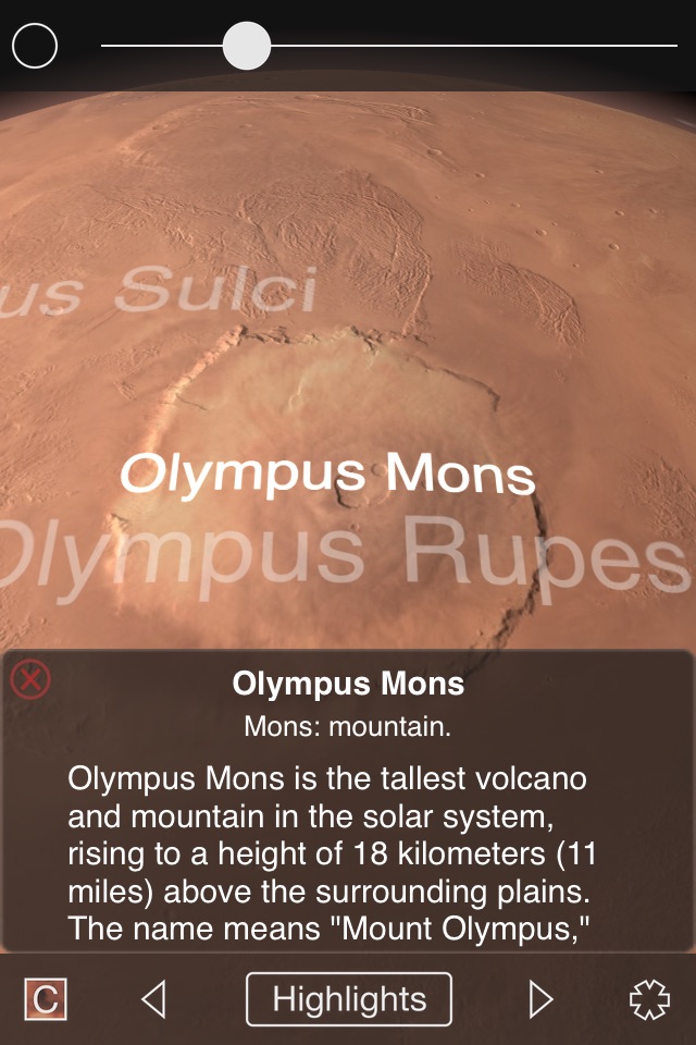 Mars Globe screenshot 3