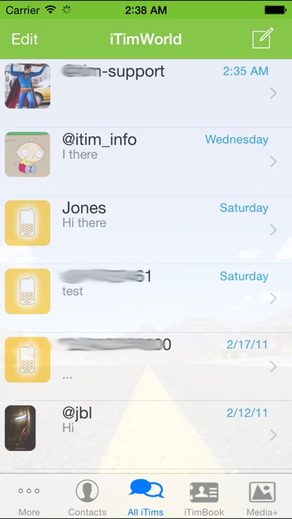 iTim Text MMS Messenger