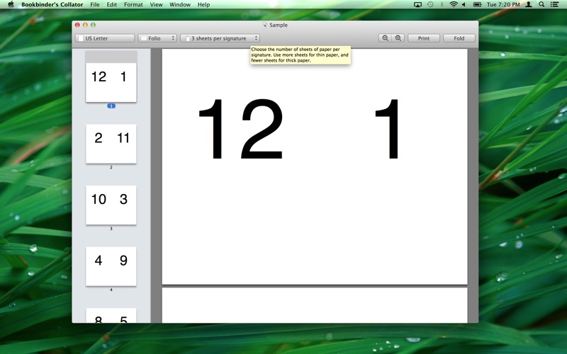 Screenshot #3 pour Bookbinder's Collator