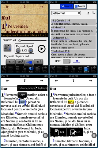 Biblia Cornilescu(audio)(Romanian Bible) screenshot 3