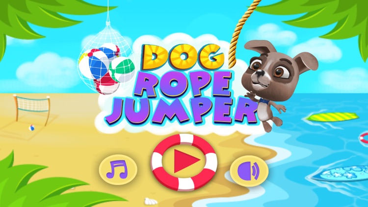 Dog Rope Jumper – Swing and Fly Adventure Over the Sea – Beach Racing ...