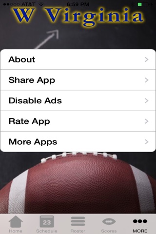 College Sports - West Virginia Football Edition screenshot 4