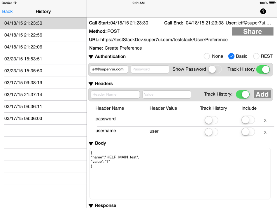 #4. postStack (iOS) Door: Super7UI