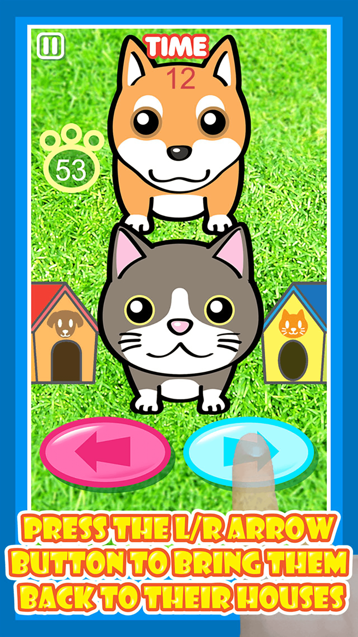 Pet House Garden Cats and Dogs - Littlest Palace Fluff Pets Friends