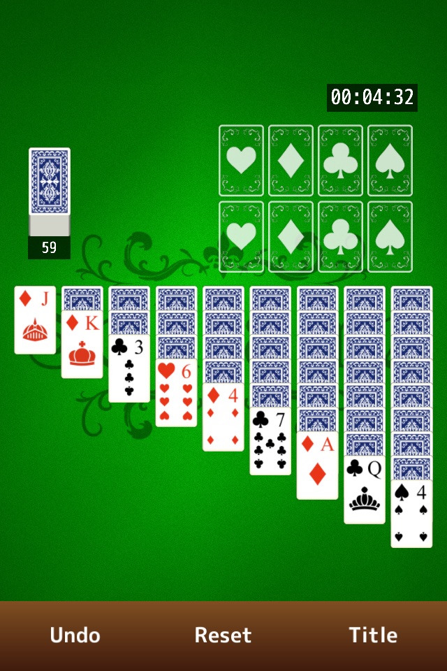 Double Solitaire - Simple Card Game Series screenshot 2