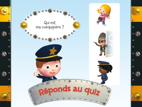 Screenshot #6 pour P’tit Garçon – La voiture de police de Brice - Découverte