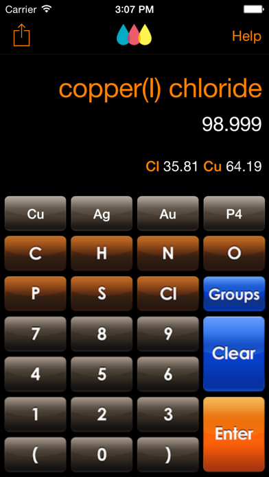 ChemTrix Chemistry Calculatorのおすすめ画像1