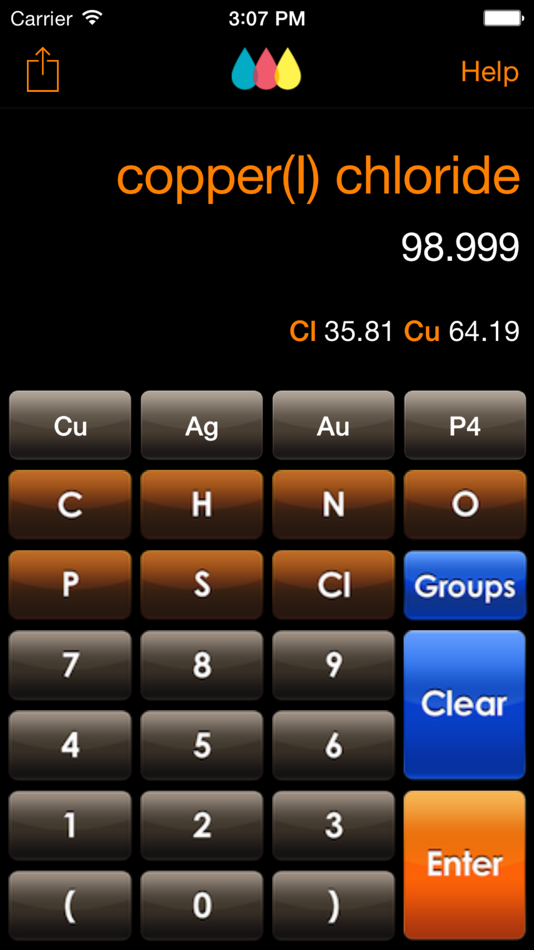 ChemTrix Chemistry Calculator - 1.8.1 - (iOS)