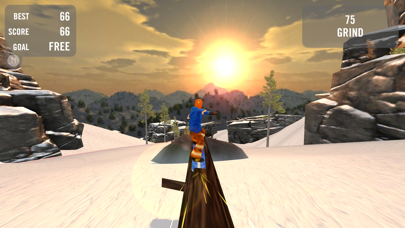 Crazy Snowboard Lite screenshot 3