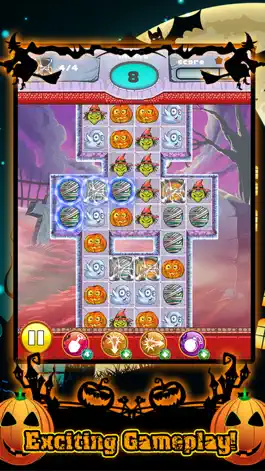 Game screenshot Halloween Match 3 Spooky Holiday Game FREE mod apk