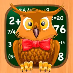 Math Master - education arithmetic puzzle games, train your skills of mathematics app icon