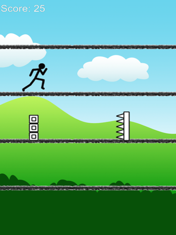 Screenshot #5 pour A long way - stickman jump and run free