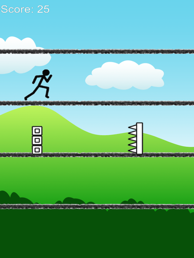 A long way - stickman jump and run free screenshot 5