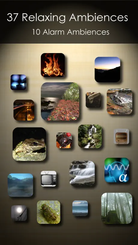 Relax Soundscapes Lite: white noise and relaxing ambiences for s