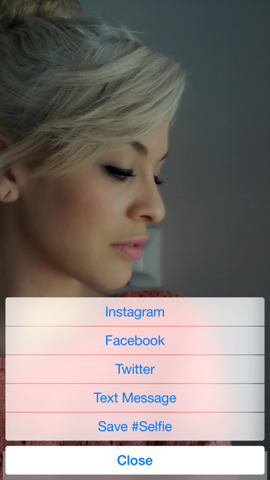 #Selfie - Snap and Share Full Screen HD Retina Selfies with Live Flash for Freeのおすすめ画像2