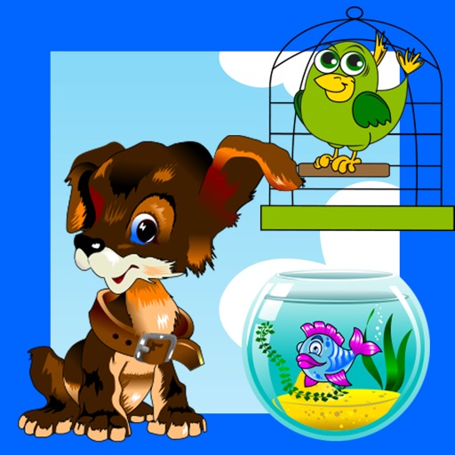 ABC & 123 Kids Games: Play with Pets in the Puppy Store Icon