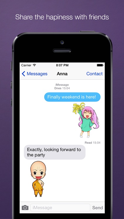 Anime stickers: emoji, emoticon & chibis for chatting