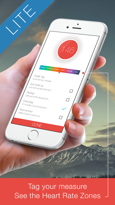 Screenshot #2 pour Heart Rate Plus LITE